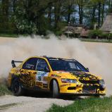 Kämpft um die Spitzenposition im ADAC Rallye Masters: Ron Schumann im Mitsubishi Lancer